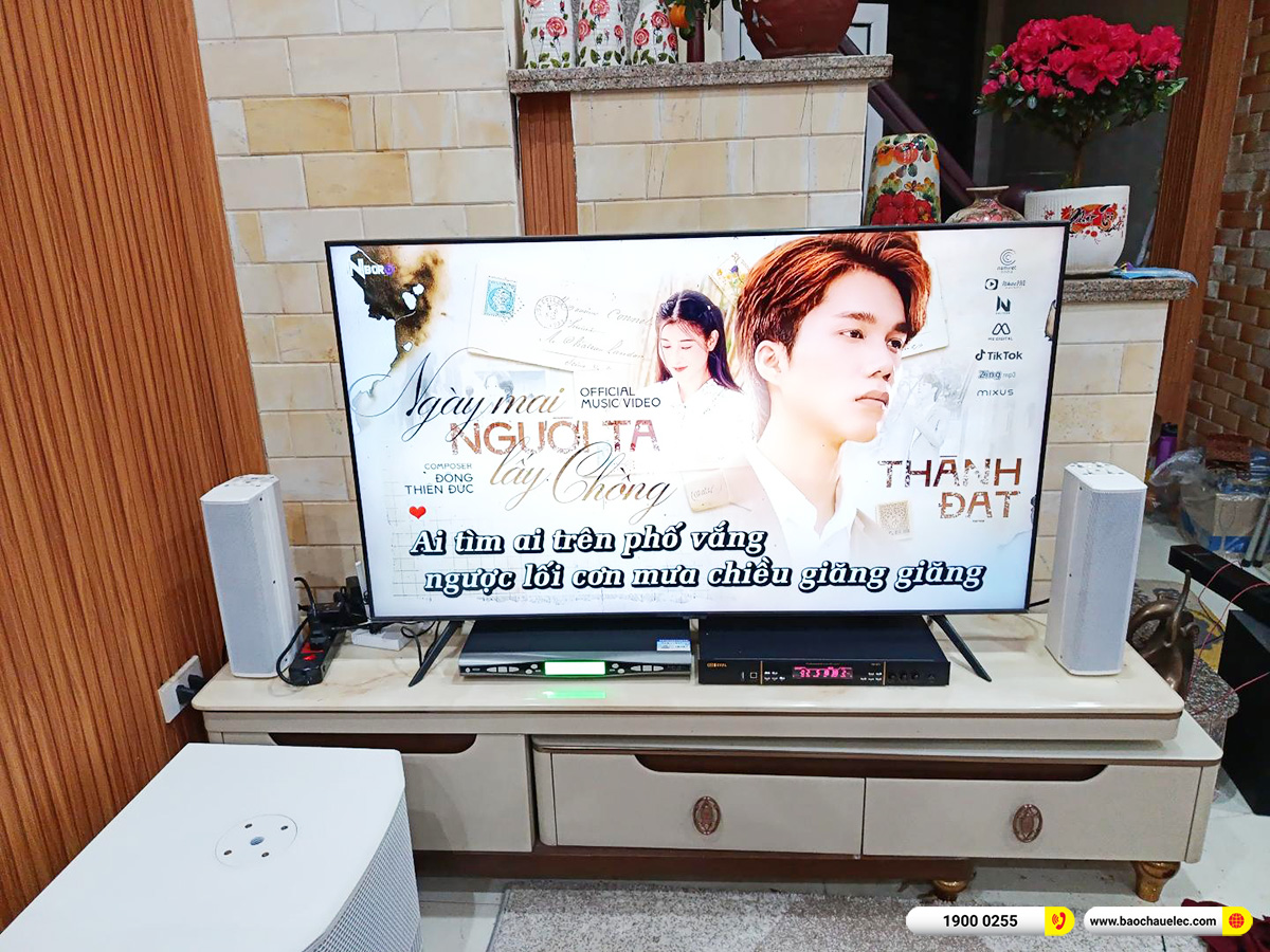 Lắp đặt d&agrave;n karaoke dBTechnologies hơn 40tr cho chị Ng&acirc;n tại H&agrave; Nội 