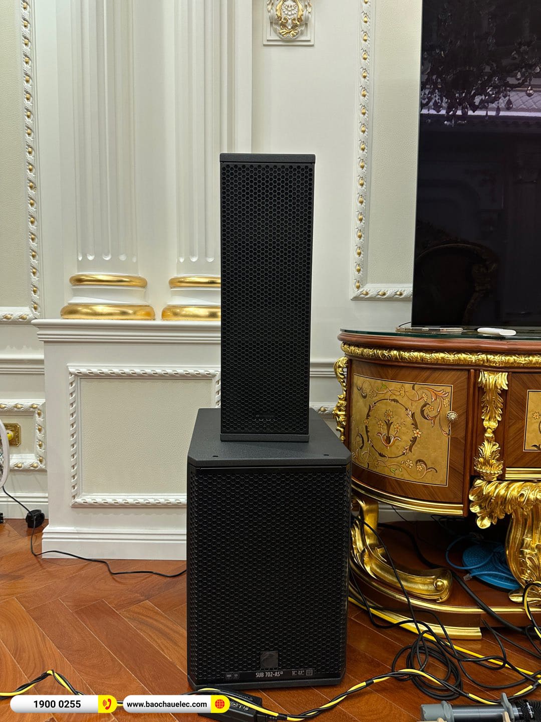 Lắp đặt d&agrave;n karaoke dBTechnologies gần 300tr cho anh Sơn tại H&agrave; Nội 