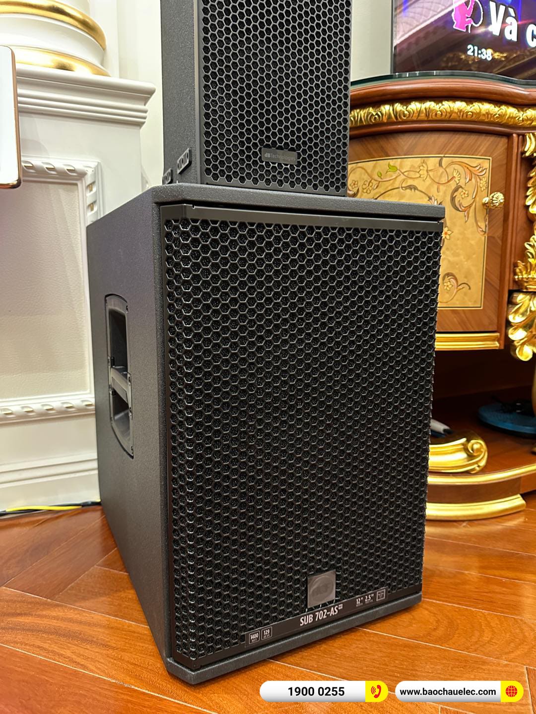 Lắp đặt d&agrave;n karaoke dBTechnologies gần 300tr cho anh Sơn tại H&agrave; Nội 