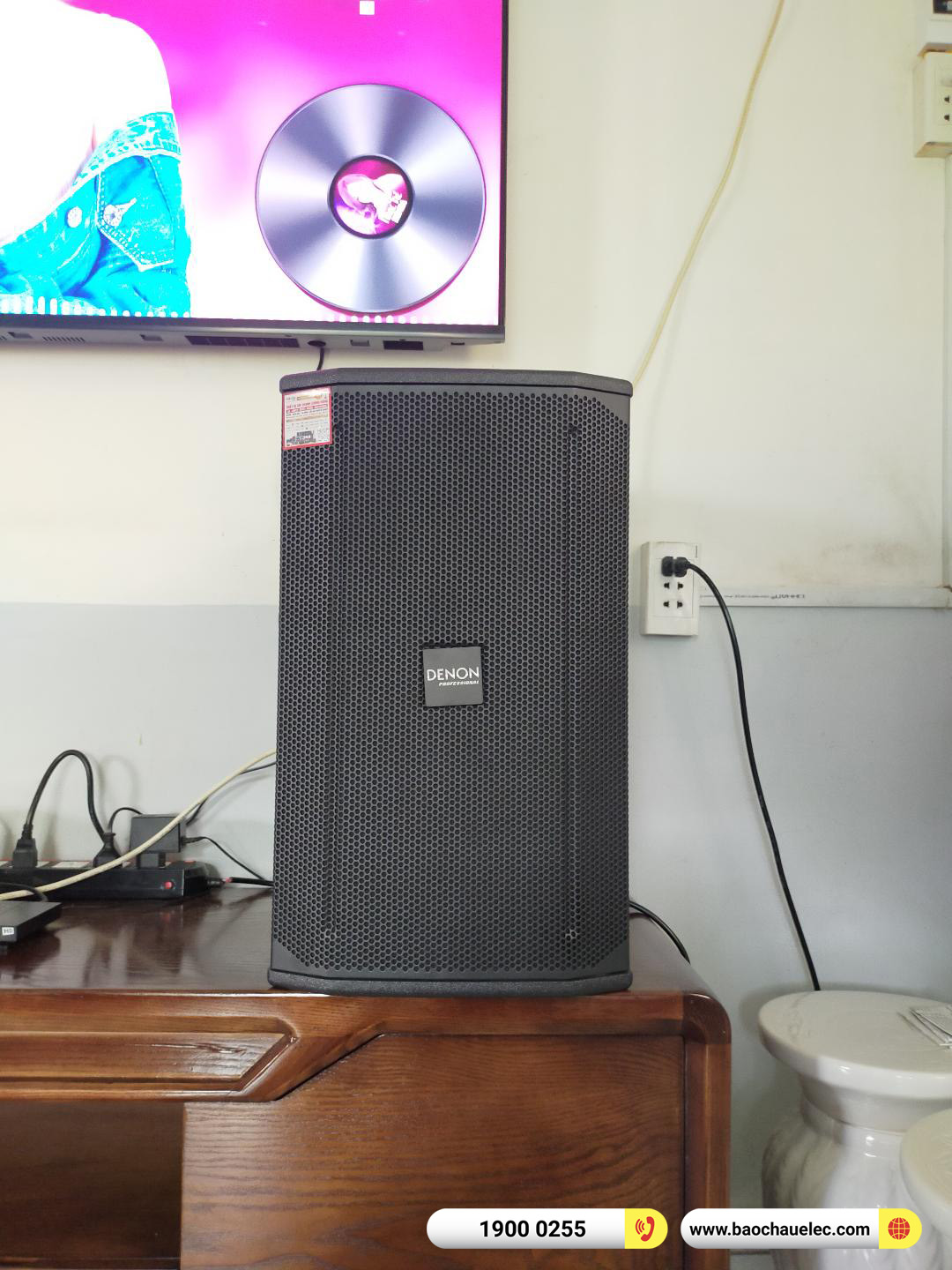 Lắp đặt dàn karaoke Denon hơn 32tr cho anh Chương tại TPHCM