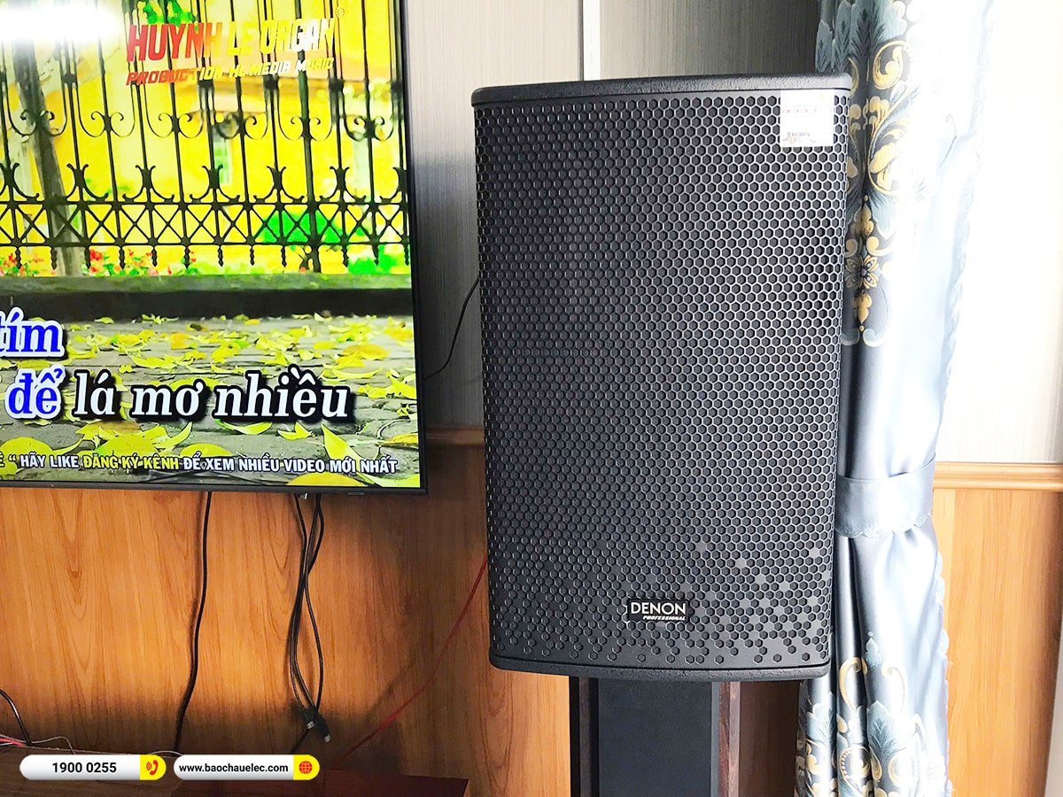 Lắp đặt dàn karaoke Denon hơn 37tr cho anh Đoàn tại Cần Thơ