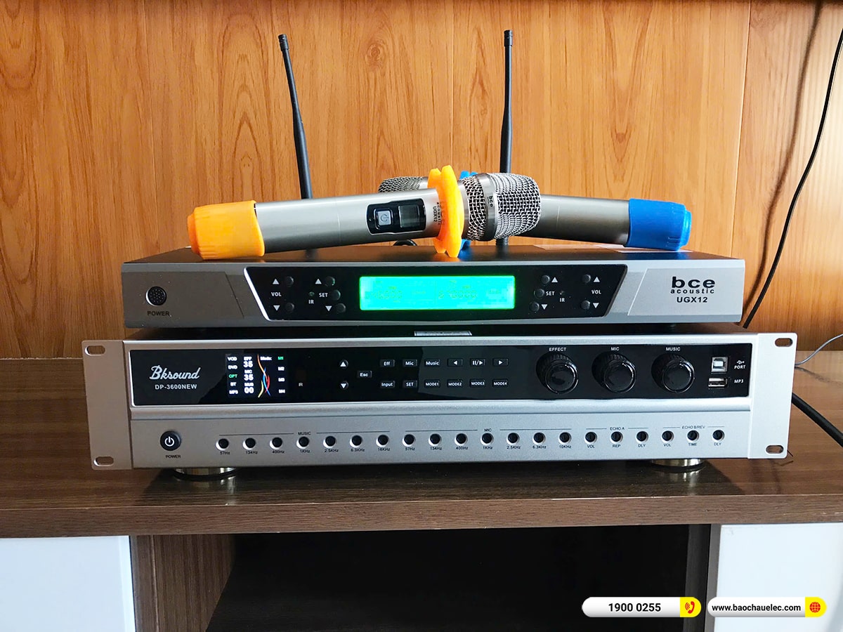 Lắp đặt dàn karaoke Denon hơn 37tr cho anh Đoàn tại Cần Thơ