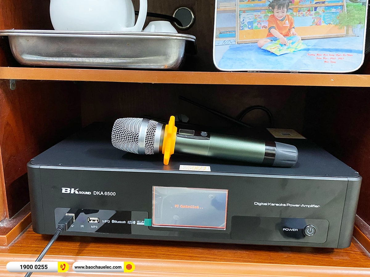 Lắp đặt dàn karaoke Denon hơn 26tr cho anh Dũng tại Đồng Nai (Denon DN510, BKSound DKA 6500)