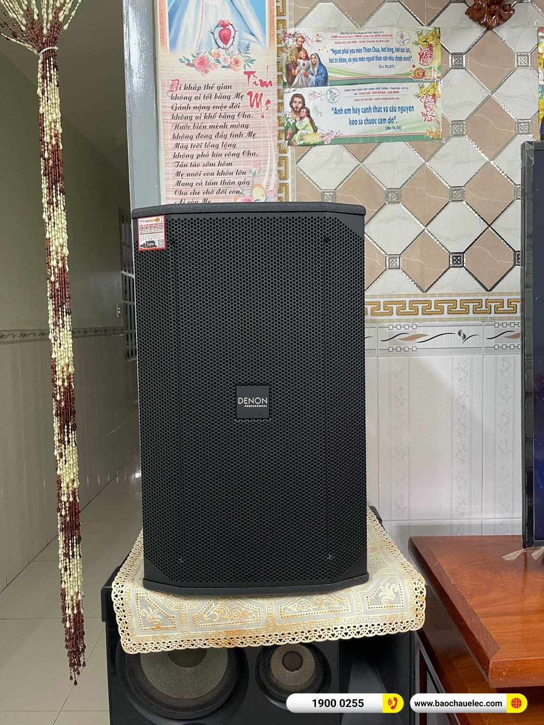 Lắp đặt dàn karaoke Denon hơn 73tr cho anh Duy tại Đồng Nai 