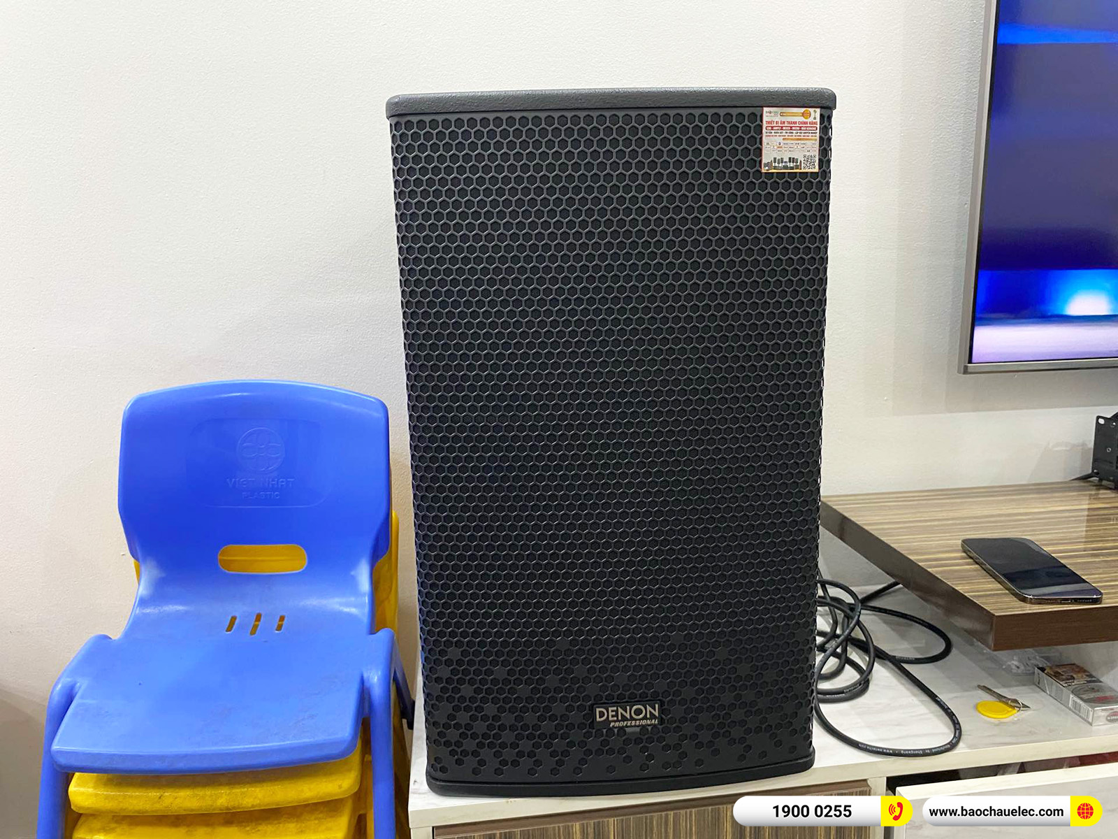 Lắp đặt dàn karaoke Denon hơn 32tr cho anh Hiển tại Hà Nội