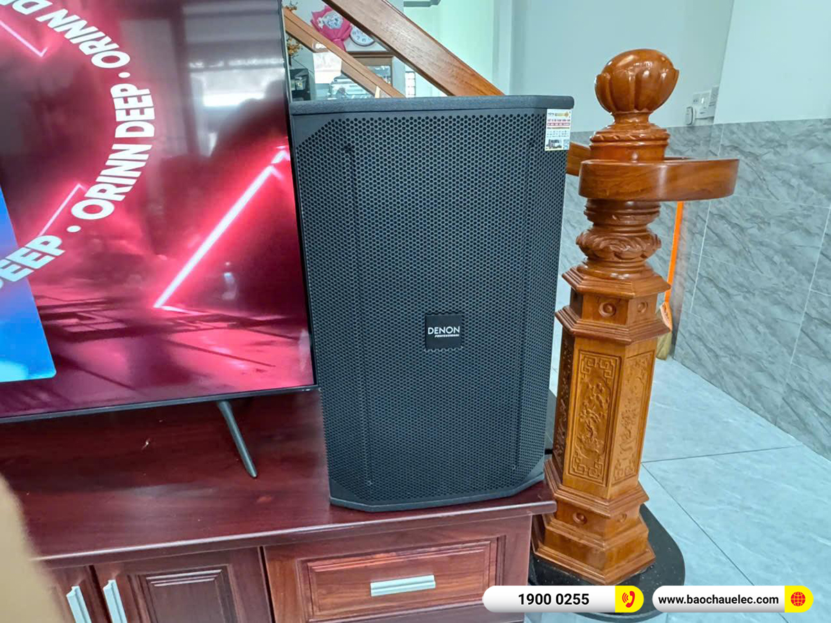 Lắp đặt dàn karaoke Denon hơn 67 triệu cho anh Hòa tại Đồng Nai
