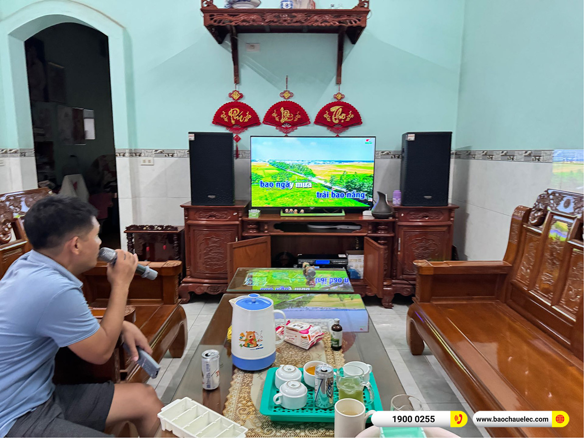Lắp đặt dàn karaoke Denon hơn 36tr cho anh Hùng tại Đồng Nai