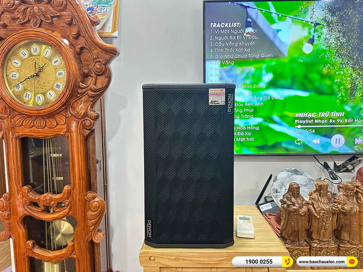 Lắp đặt dàn karaoke Denon hơn 24tr cho anh Lan tại Hà Nội