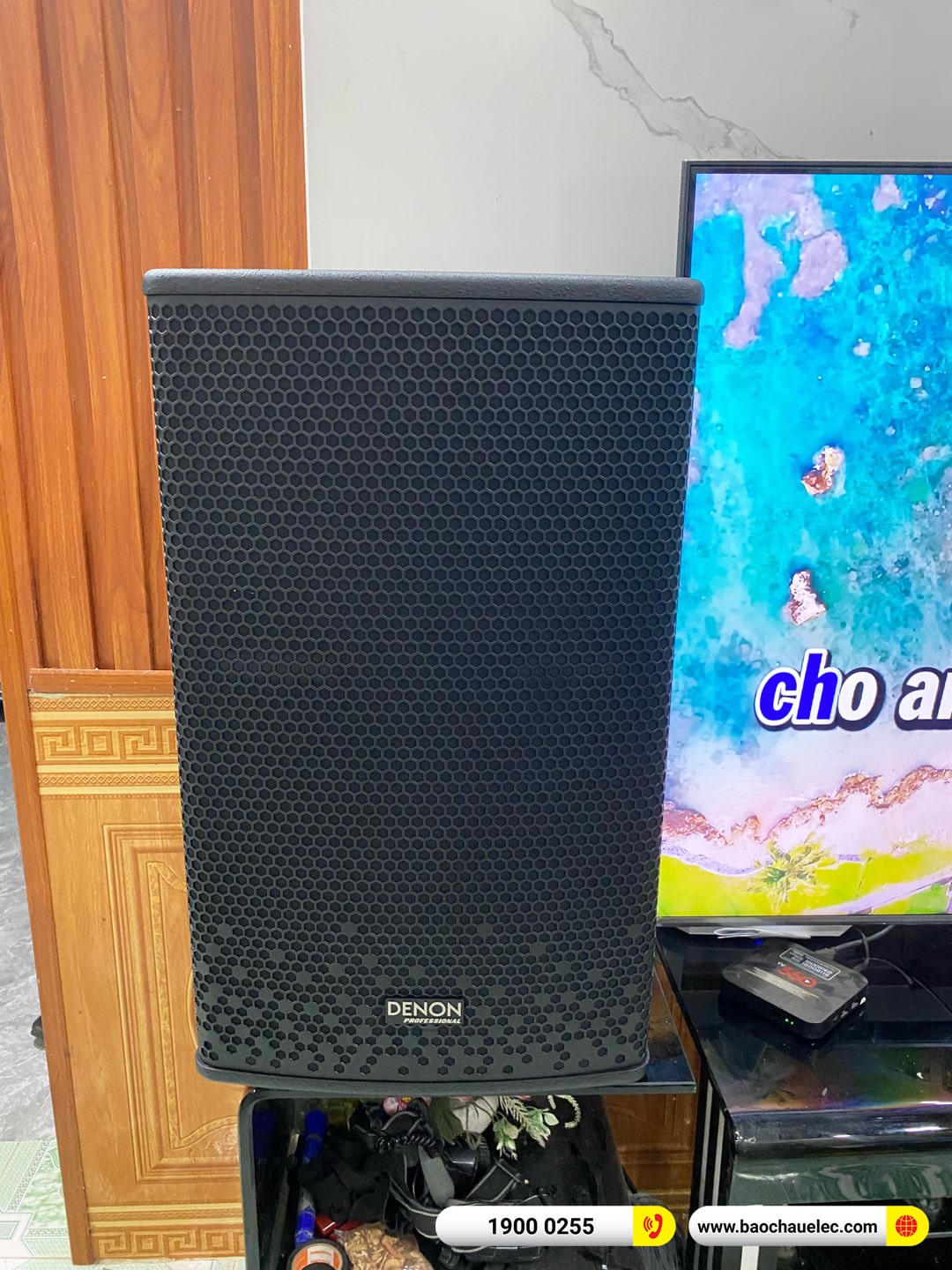 Lắp đặt dàn karaoke Denon gần 30tr cho anh Long tại Nam Định