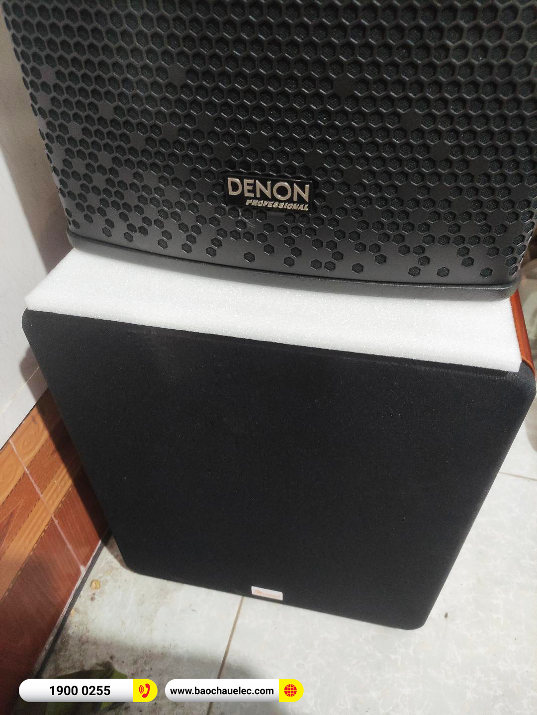 Lắp đặt dàn karaoke Denon hơn 35tr cho anh Ngự tại Nam Định