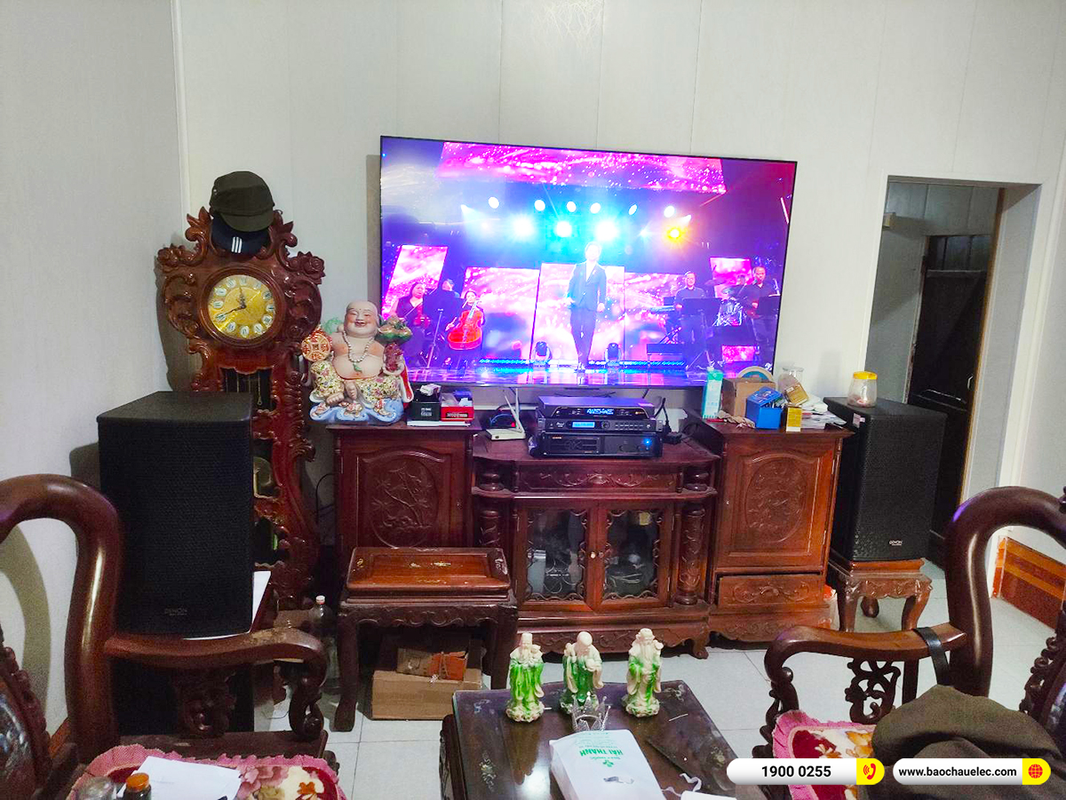 Lắp đặt dàn karaoke Denon hơn 35tr cho anh Ngự tại Nam Định