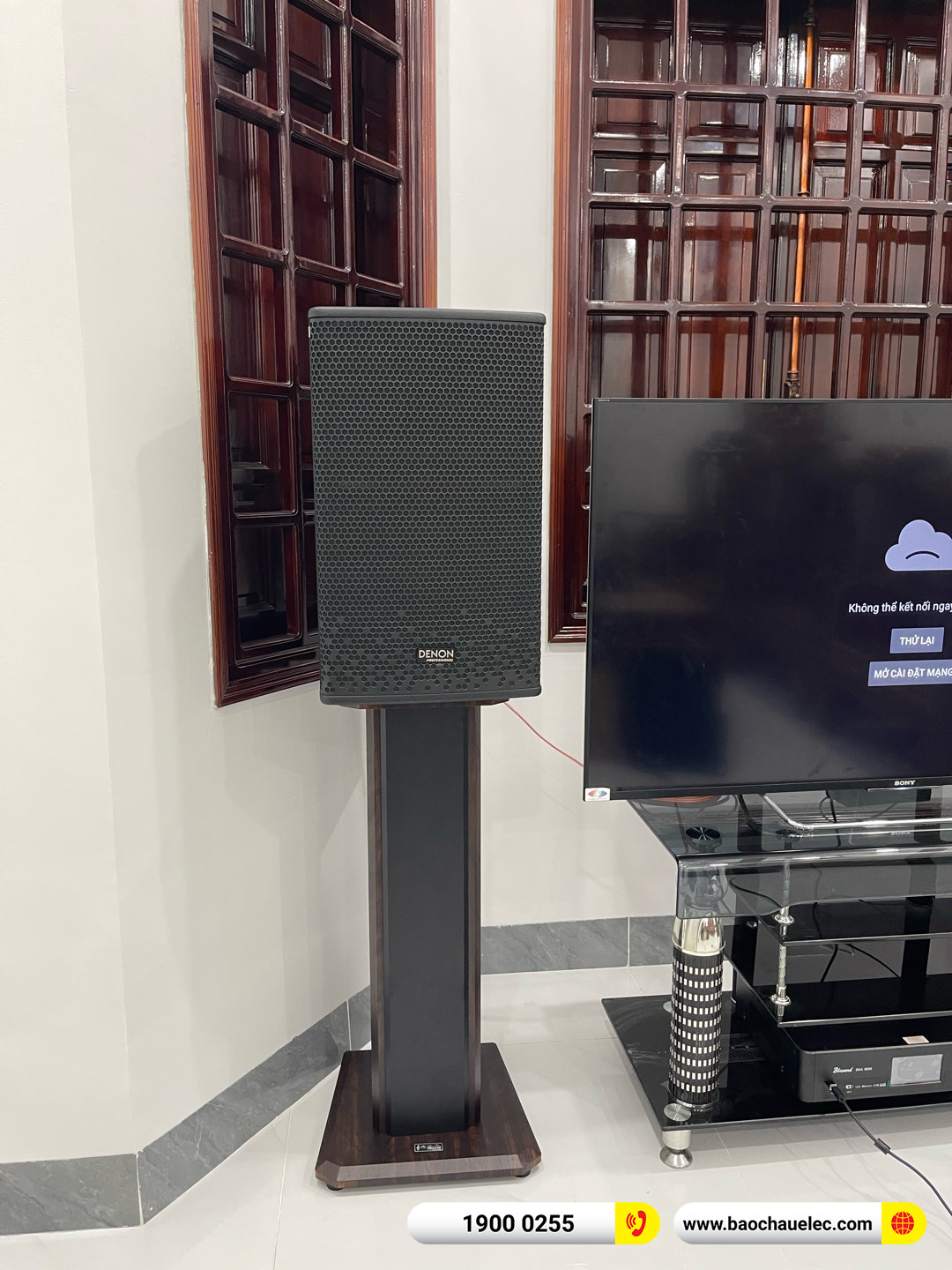 Lắp đặt d&agrave;n karaoke Denon hơn 35tr cho anh Ph&uacute;c tại Đồng Nai