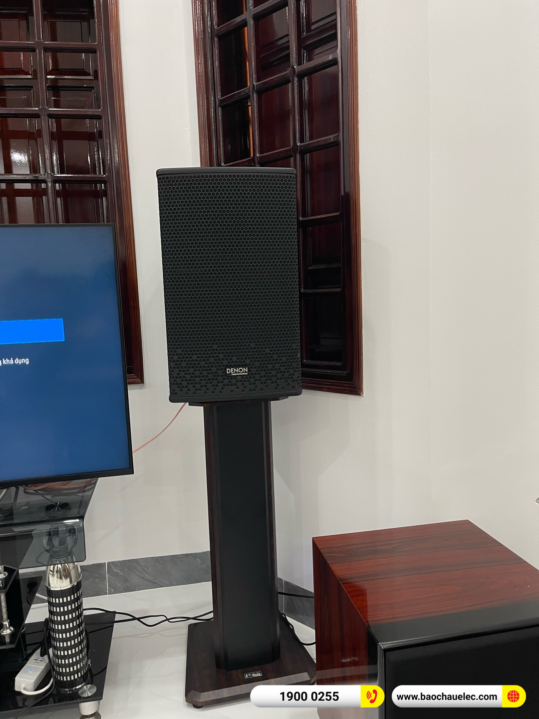 Lắp đặt d&agrave;n karaoke Denon hơn 35tr cho anh Ph&uacute;c tại Đồng Nai