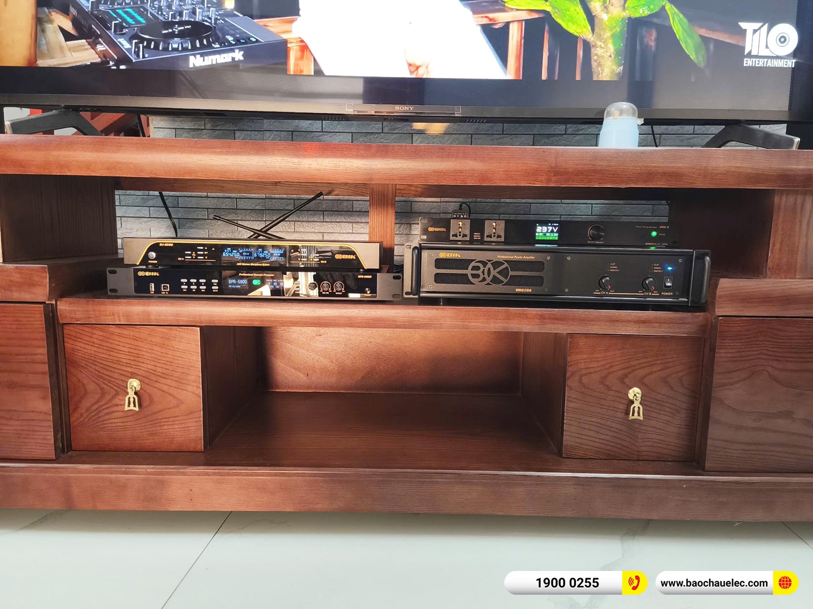 Lắp đặt dàn karaoke Denon gần 41tr cho anh Thuật tại Bắc Giang