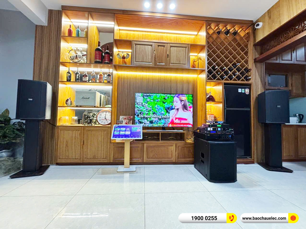 Lắp đặt dàn karaoke Denon hơn 121tr cho anh Trung tại Đồng Nai 