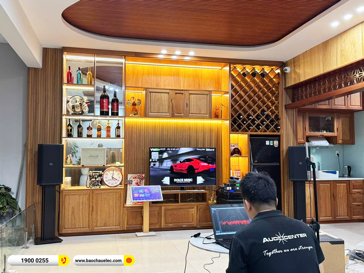 Lắp đặt dàn karaoke Denon hơn 121tr cho anh Trung tại Đồng Nai 