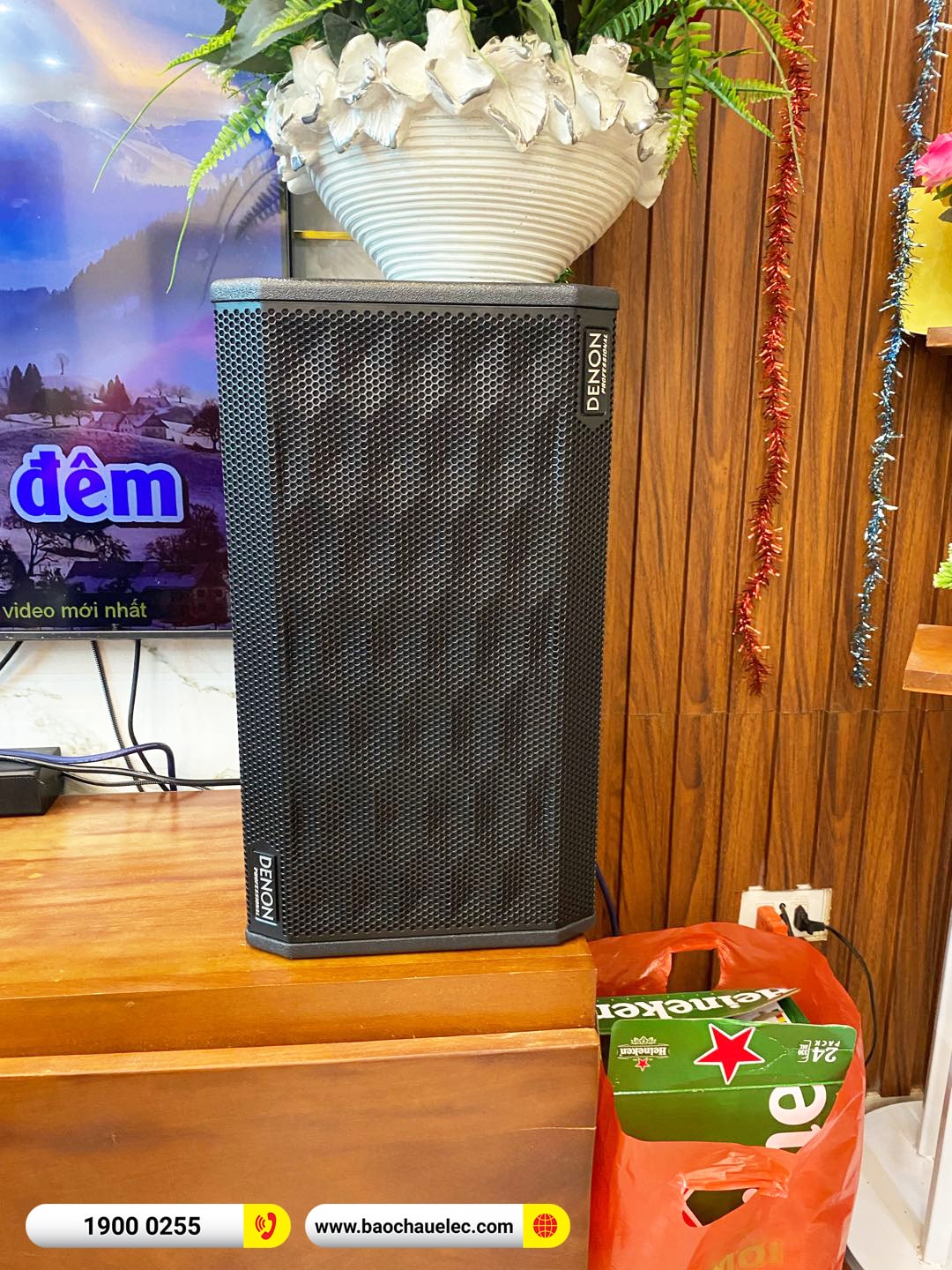 Lắp đặt dàn karaoke Denon hơn 26tr cho anh Xuân tại Thái Bình 