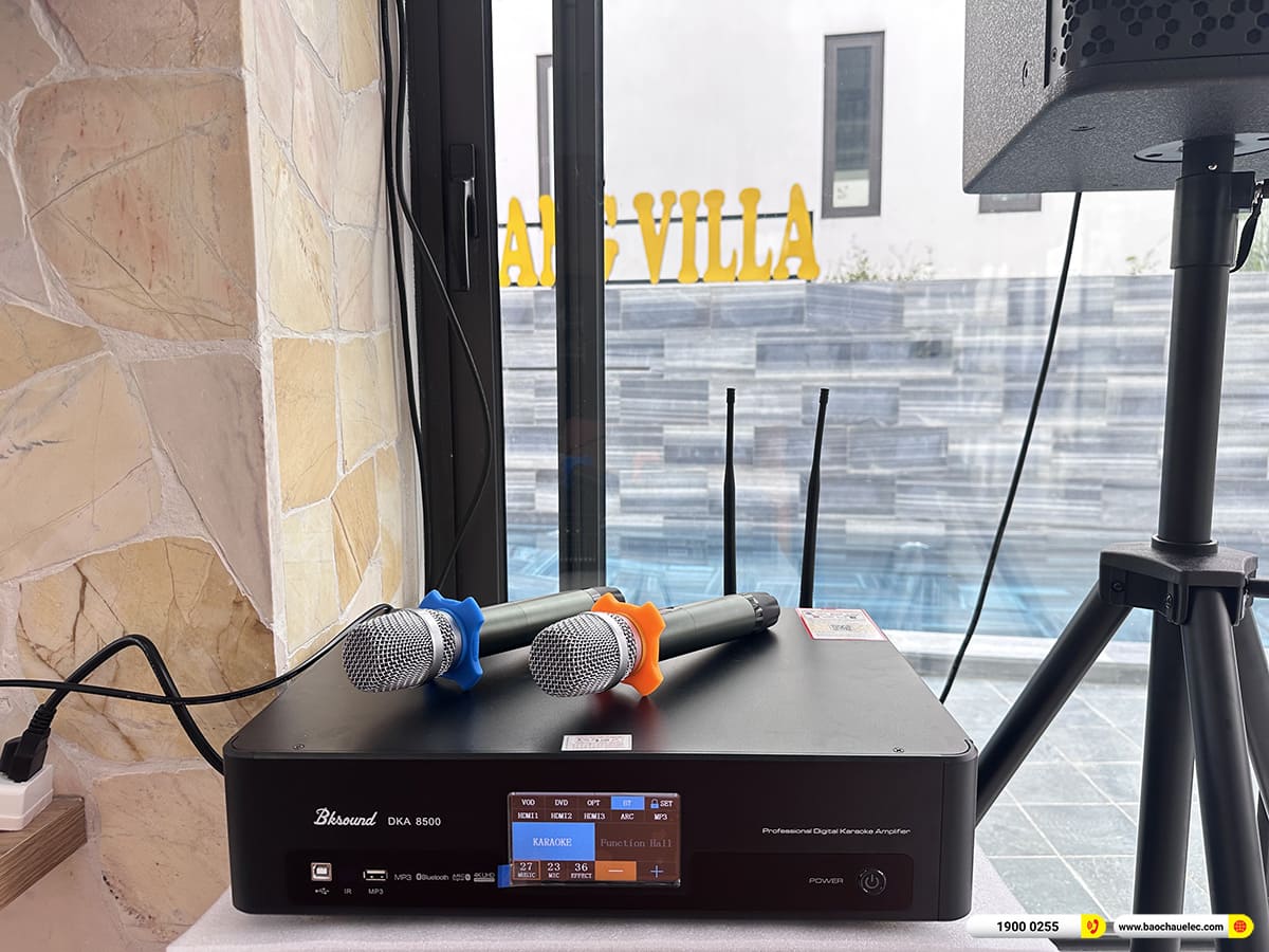 Lắp đặt d&agrave;n karaoke Denon hơn 20tr cho chị Huệ tại H&ograve;a B&igrave;nh 