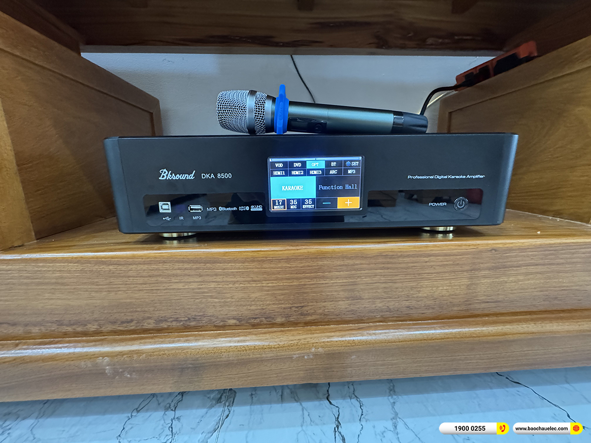 Lắp đặt d&agrave;n karaoke Denon hơn 30tr cho chị M&agrave;i ở Đồng Nai 