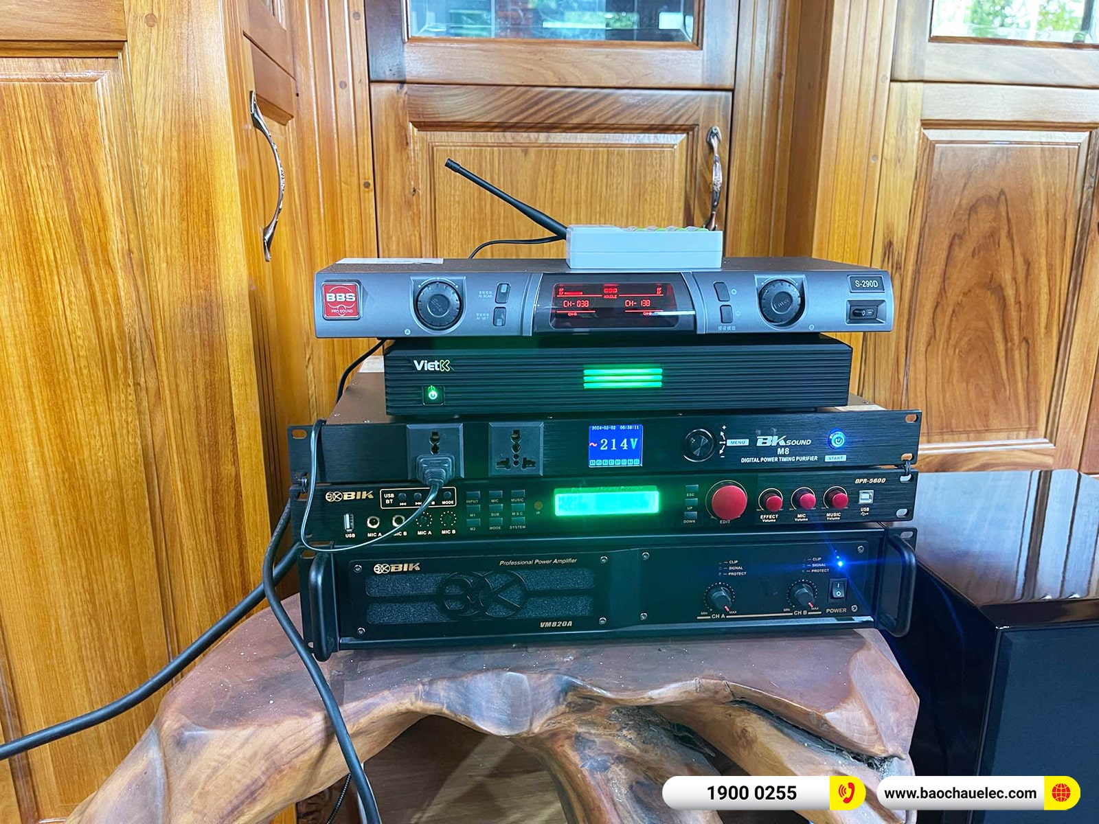 Lắp đặt dàn karaoke Denon hơn 79tr cho chị Thu tại Đồng Nai (Denon DN712, VM820A, BPR-5600, BJ-W25A,…)