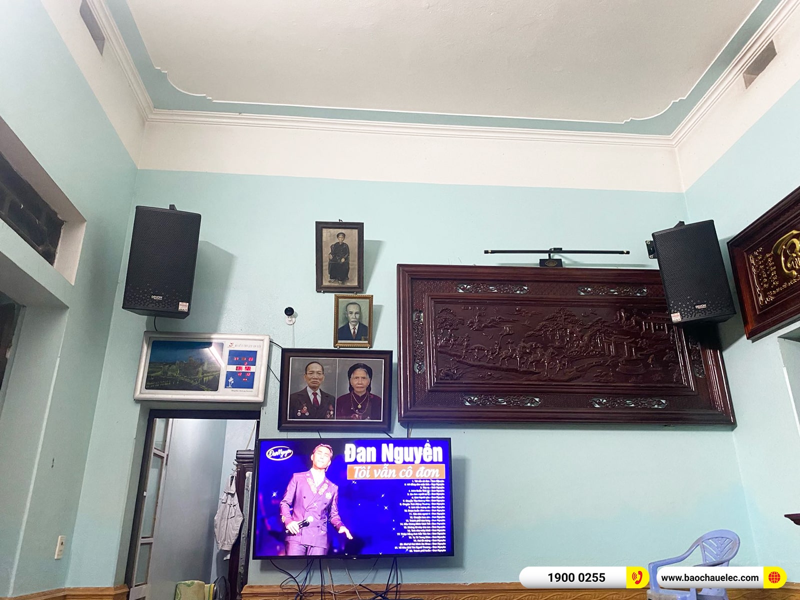 Lắp đặt dàn karaoke Denon hơn 35tr cho chị Tuyết tại Nam Định