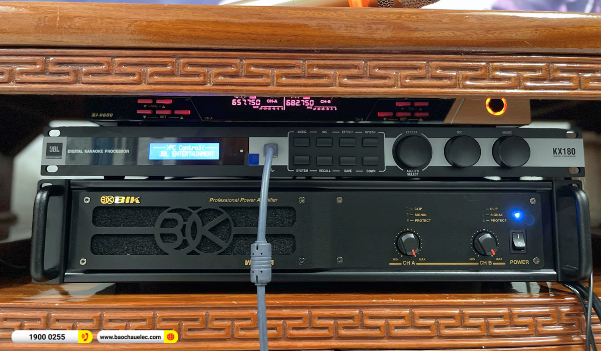 Lắp đặt dàn karaoke Denon gần 49tr cho anh Phương tại Bình Dương