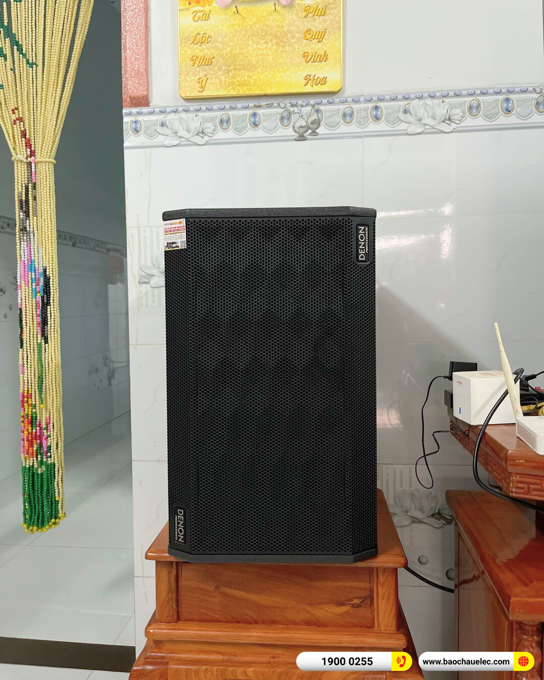 Lắp đặt dàn karaoke Denon gần 49tr cho anh Phương tại Bình Dương