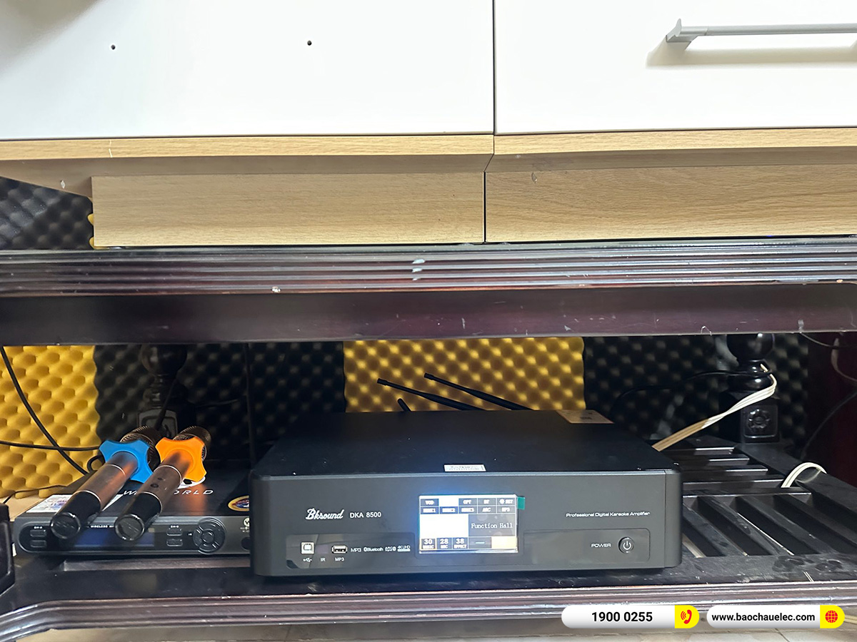 Lắp đặt dàn karaoke Denon hơn 26tr cho chú Bình tại Hà Nội 