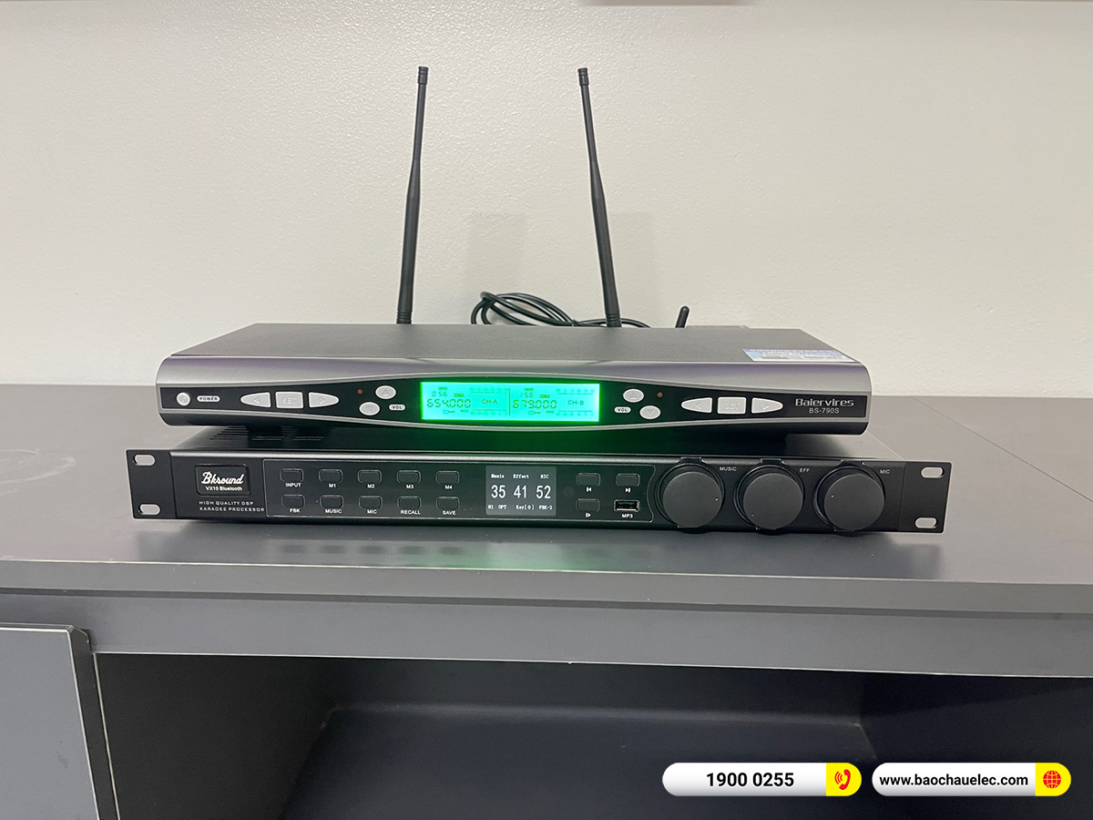 Lắp đặt dàn karaoke di động Alto hơn 40tr cho anh Hương tại Hà Nội