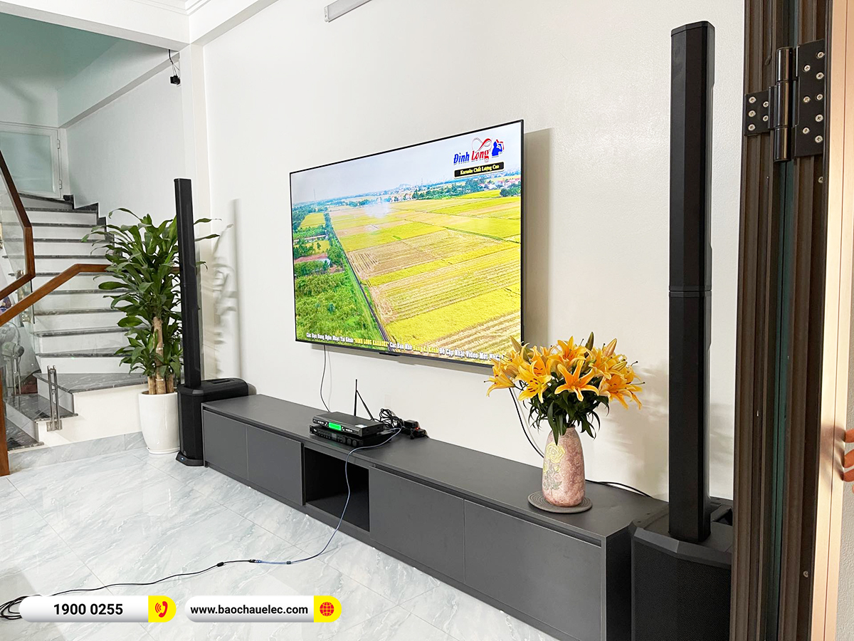 Lắp đặt dàn karaoke di động Alto hơn 40tr cho anh Hương tại Hà Nội