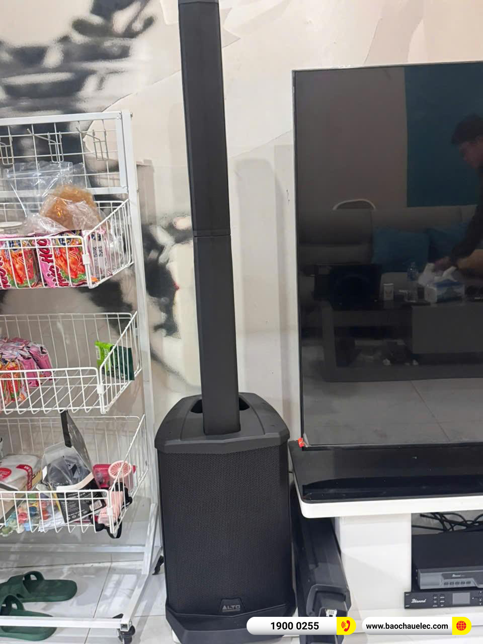 Lắp đặt dàn karaoke di động Alto hơn 33tr cho anh Luân tại Đồng Nai