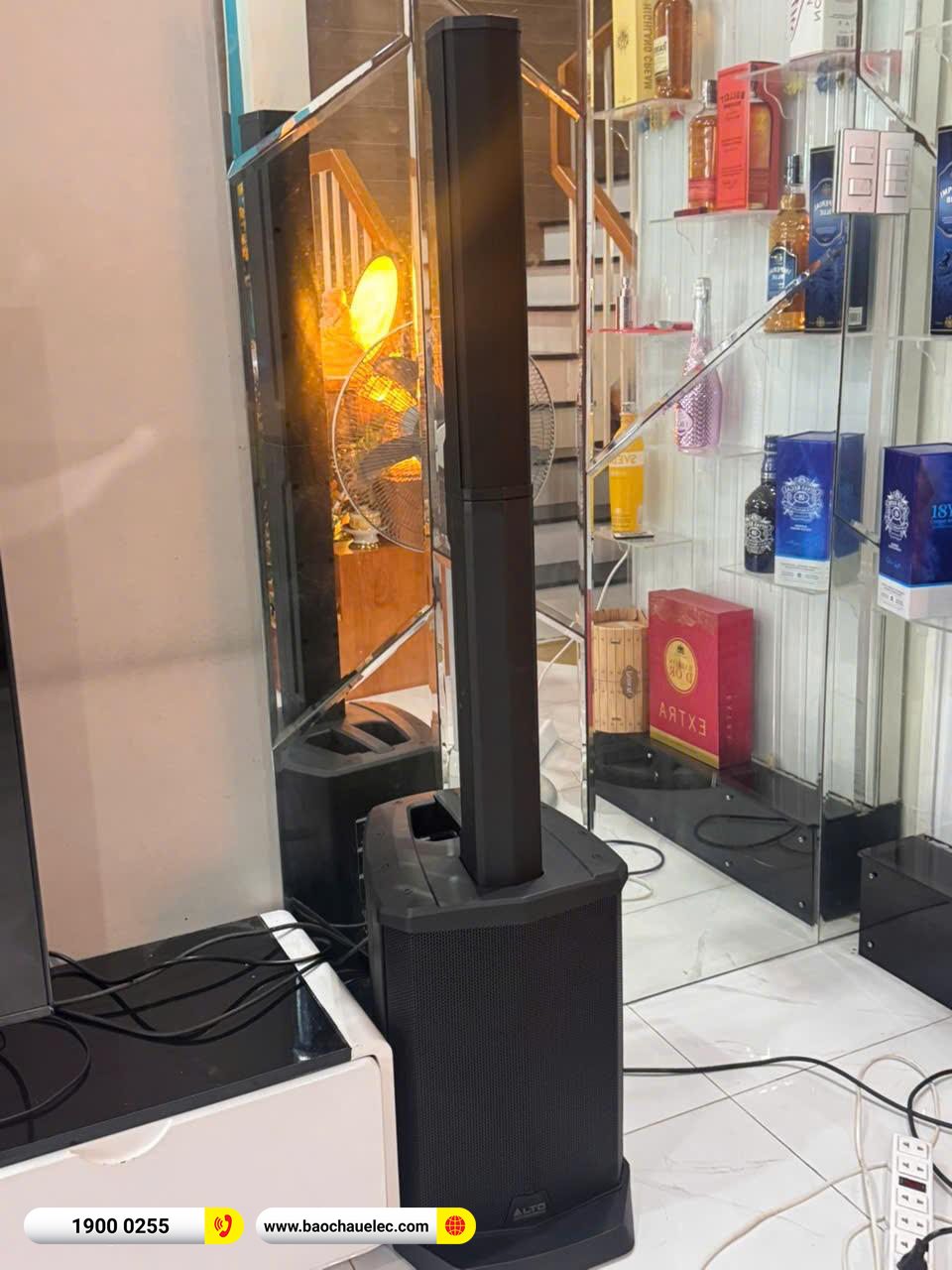 Lắp đặt dàn karaoke di động Alto hơn 33tr cho anh Luân tại Đồng Nai