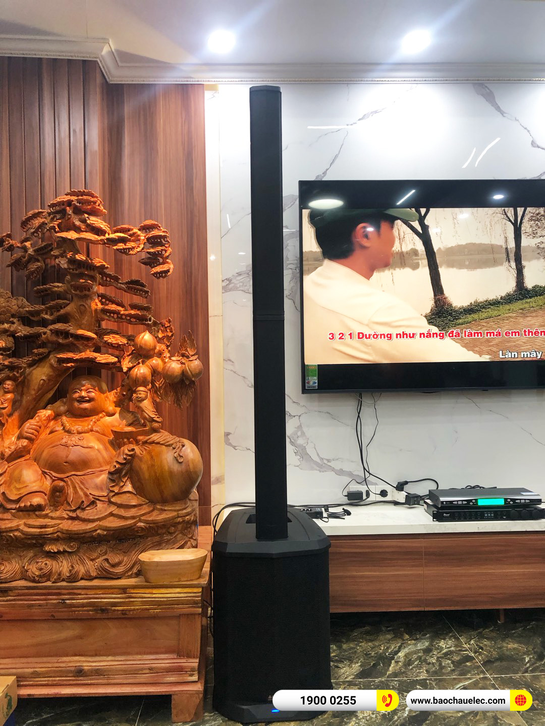 Lắp đặt dàn karaoke di động Alto hơn 166tr cho anh Ơn tại Hà Nội