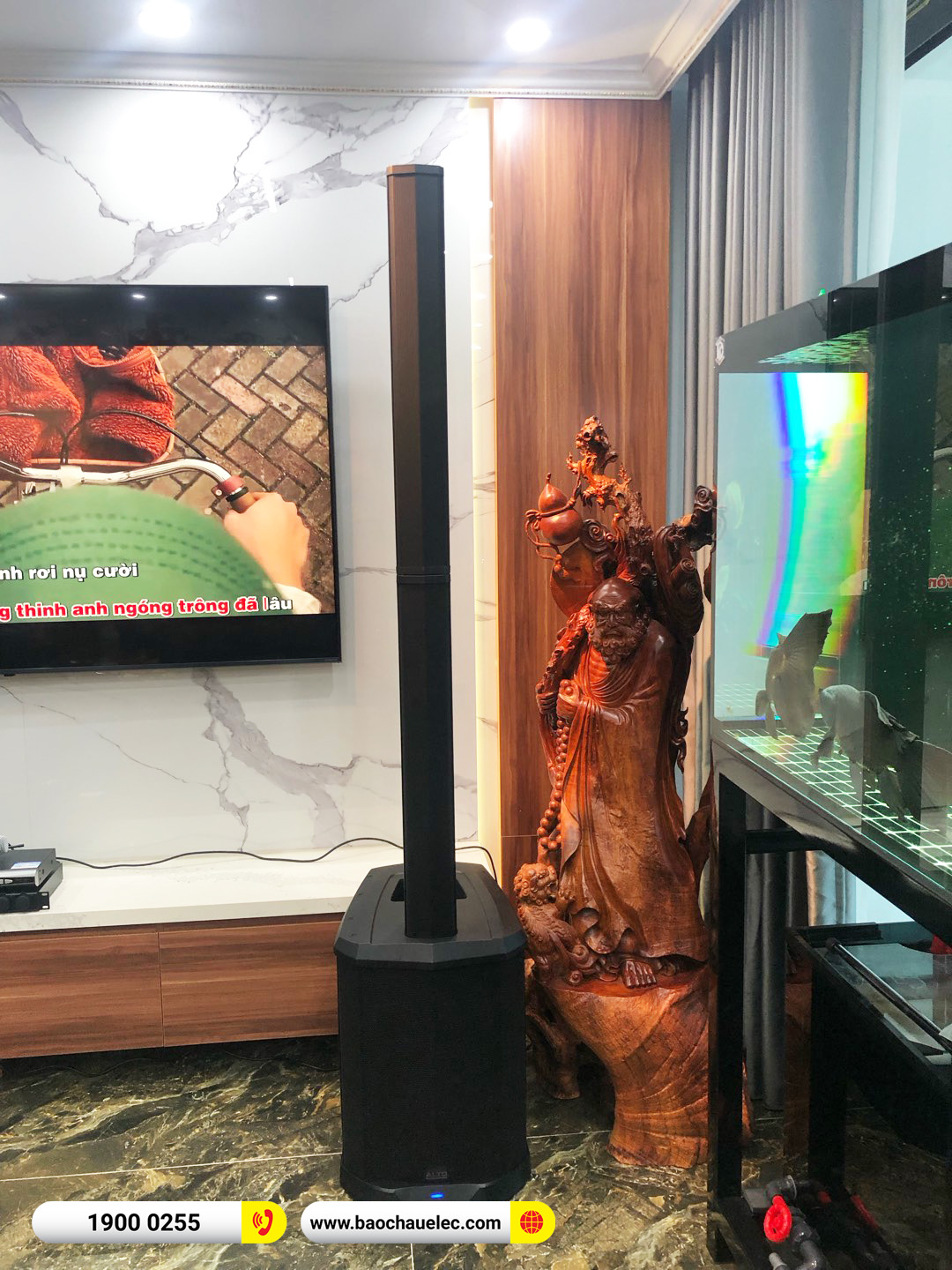 Lắp đặt dàn karaoke di động Alto hơn 166tr cho anh Ơn tại Hà Nội
