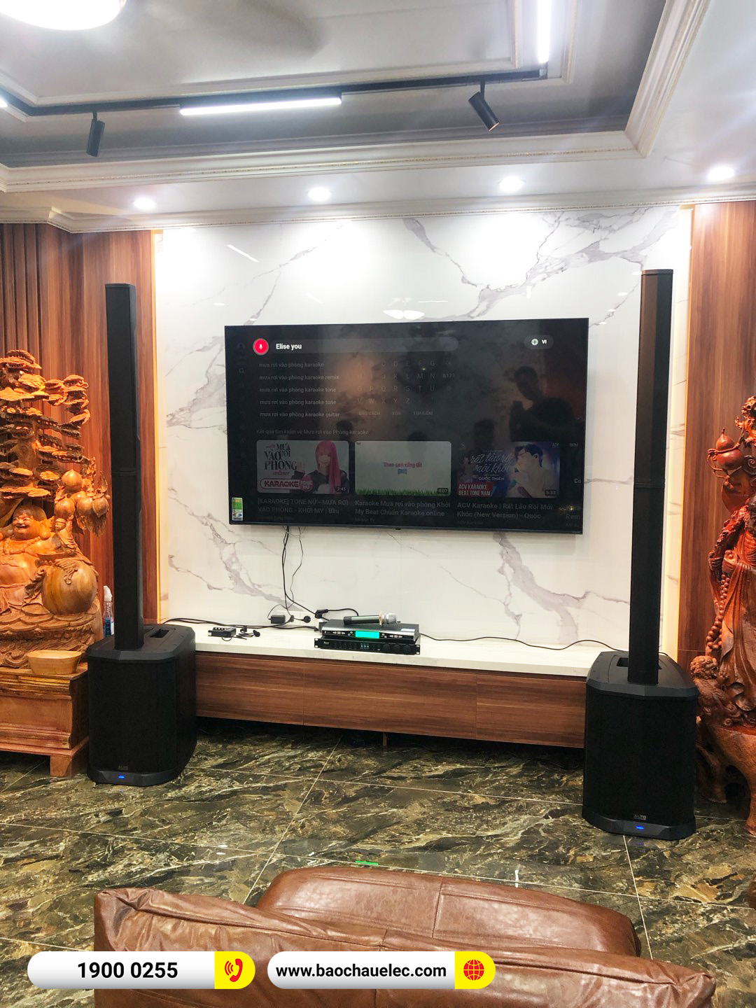 Lắp đặt dàn karaoke di động Alto hơn 166tr cho anh Ơn tại Hà Nội
