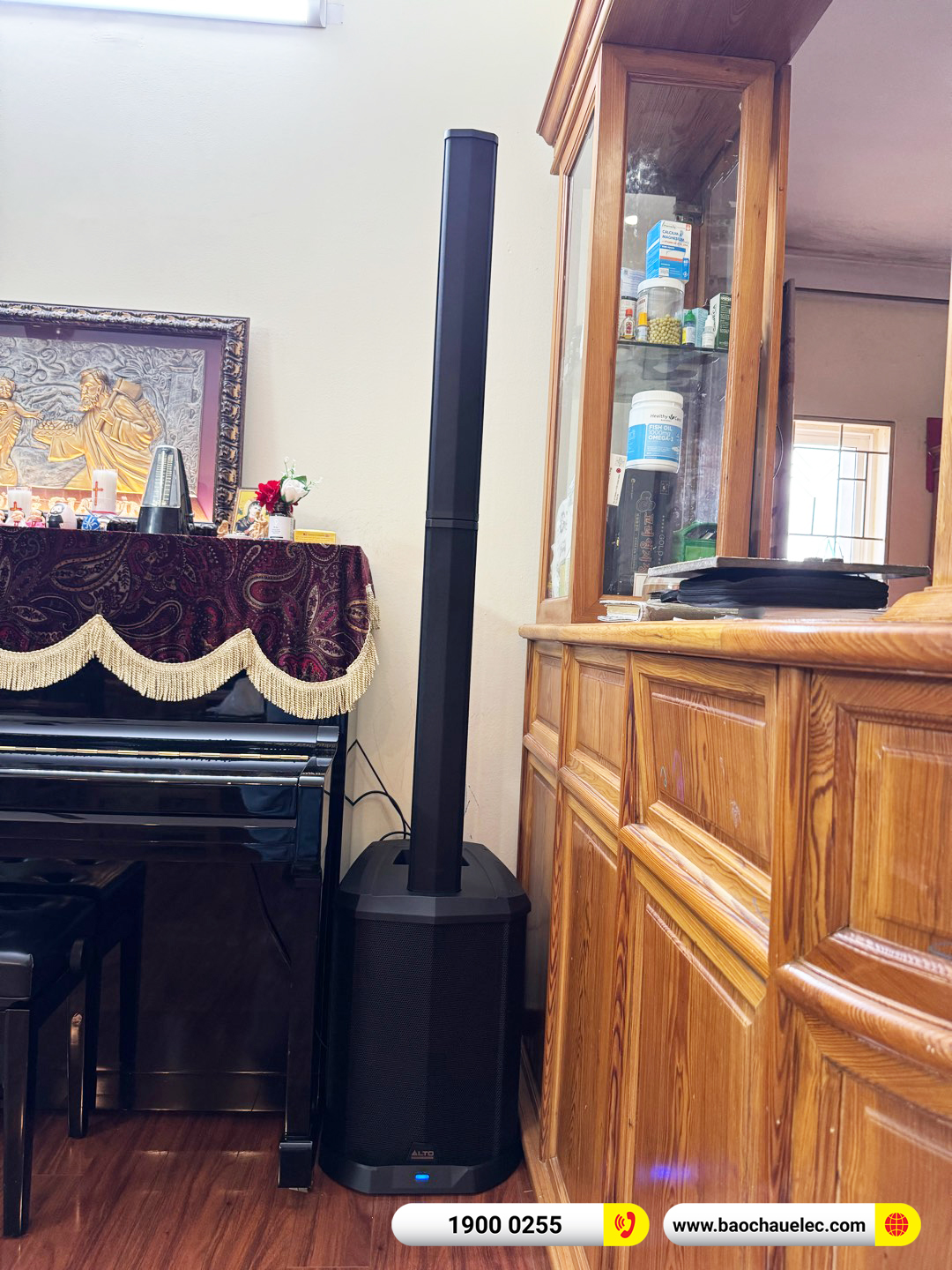 Lắp đặt dàn karaoke di động Alto hơn 44tr cho anh Thái tại Hà Nội
