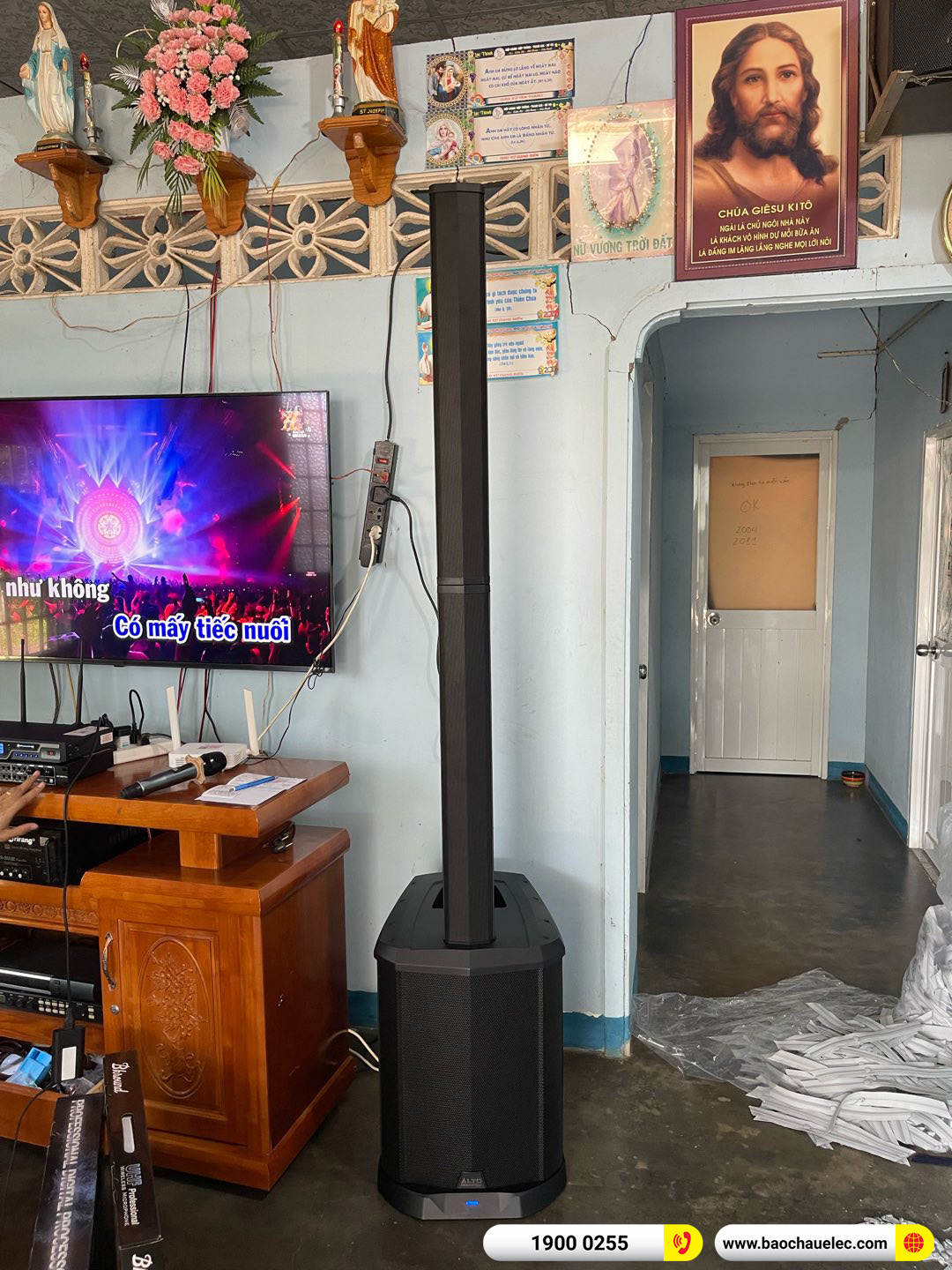 Lắp đặt dàn karaoke di động Alto hơn 35tr cho chị Vy tại Đồng Nai
