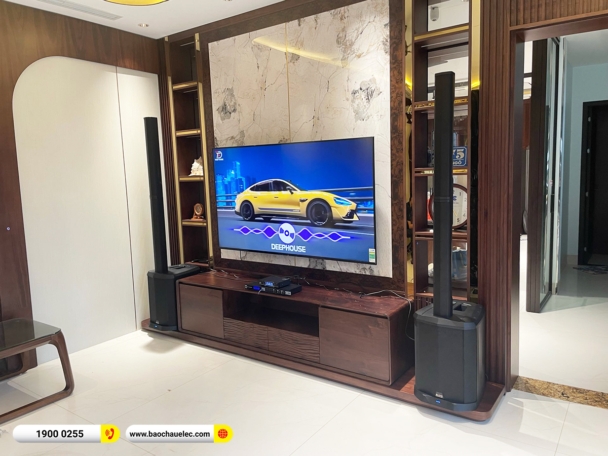 Lắp đặt dàn karaoke di động Alto hơn 45tr cho anh Dũng tại Hà Nội