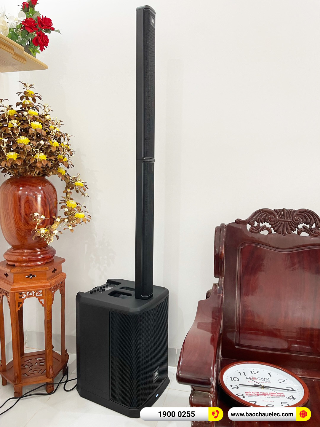 Lắp đặt dàn karaoke di động JBL hơn 70tr cho anh Hải ở Vũng Tàu