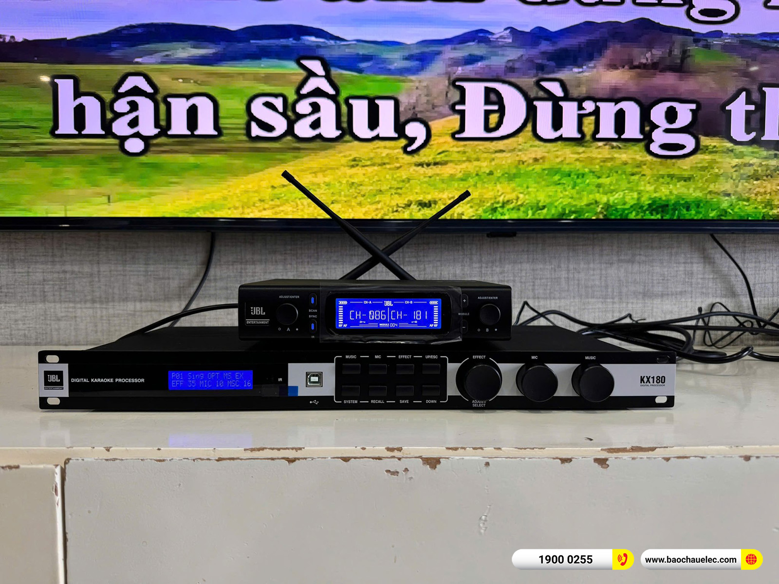 Lắp đặt dàn karaoke di động JBL gần 50tr cho anh Hưng tại Hà Nội 