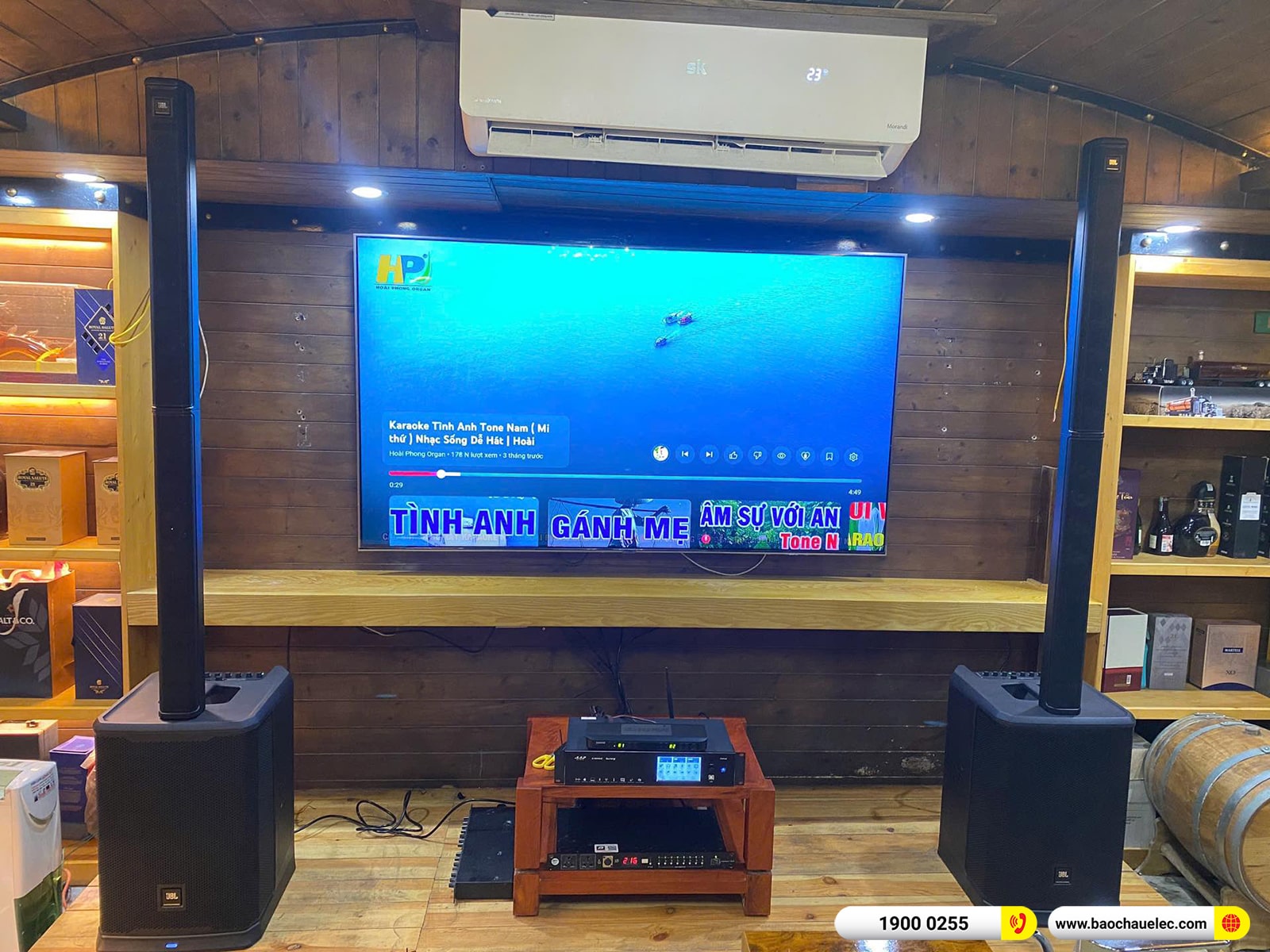 Lắp đặt dàn karaoke di động JBL hơn 100tr cho anh Sơn tại Bắc Ninh