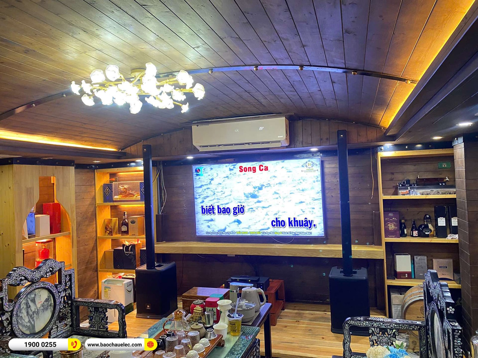 Lắp đặt dàn karaoke di động JBL hơn 100tr cho anh Sơn tại Bắc Ninh