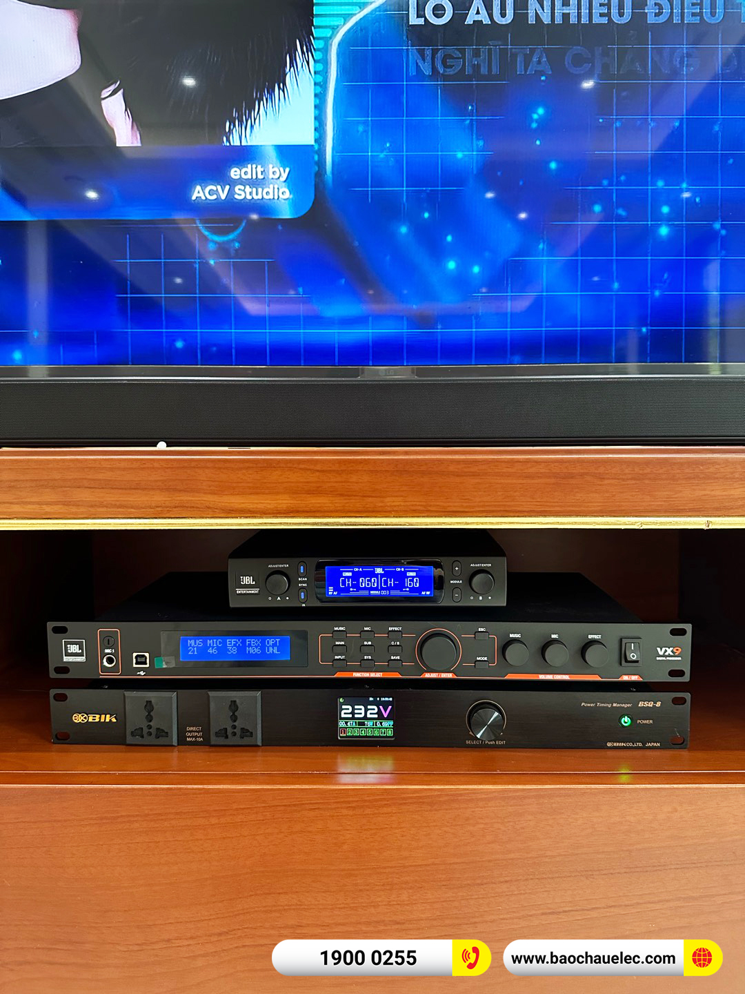 Lắp đặt dàn karaoke di động Electro Voice Evolve hơn 102tr cho anh Tài tại Hà Nội