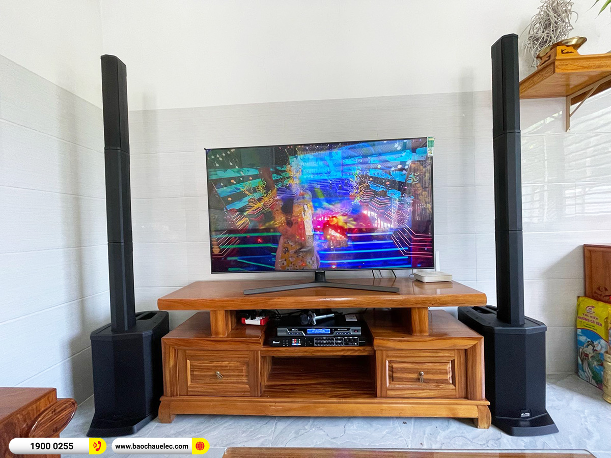 Lắp đặt dàn karaoke di động Alto hơn 33tr cho anh Thọ tại Đồng Nai 