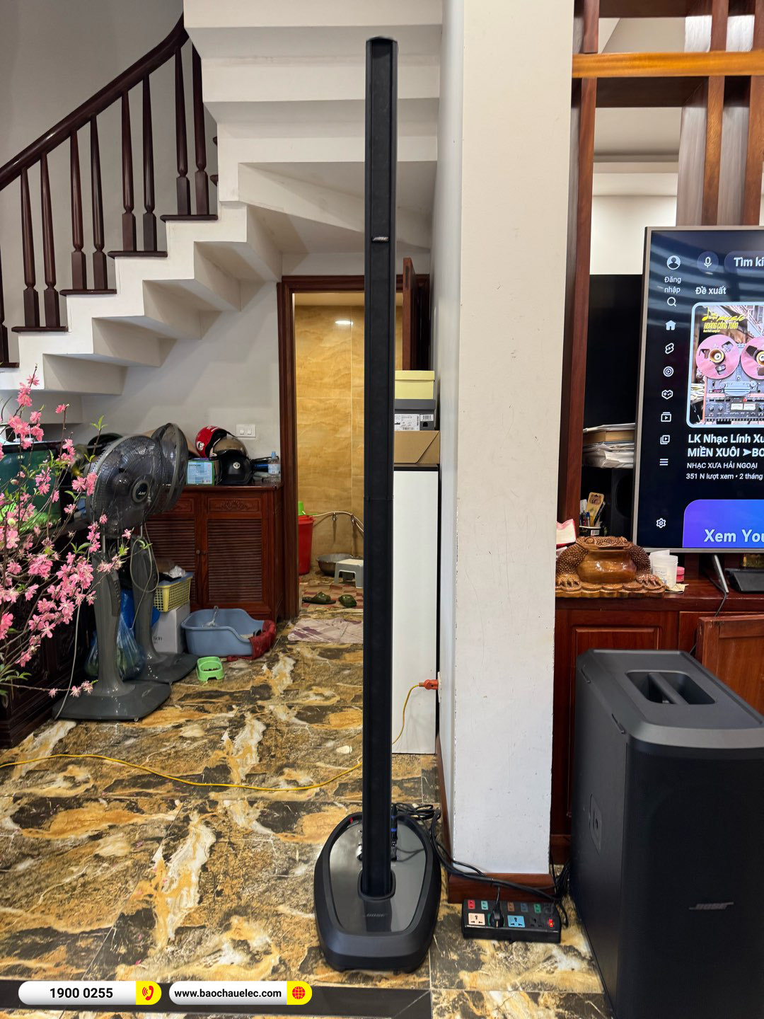 Lắp đặt d&agrave;n karaoke di động Bose hơn 200tr cho anh H&ograve;a tại Bắc Ninh 