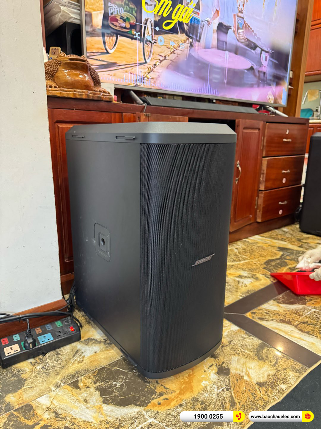 Lắp đặt d&agrave;n karaoke di động Bose hơn 200tr cho anh H&ograve;a tại Bắc Ninh 