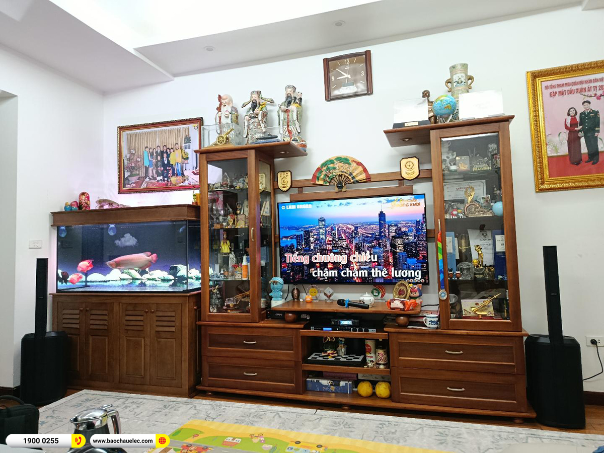Lắp đặt d&agrave;n karaoke di động Bose hơn 70tr cho anh Quang Anh tại H&agrave; Nội 