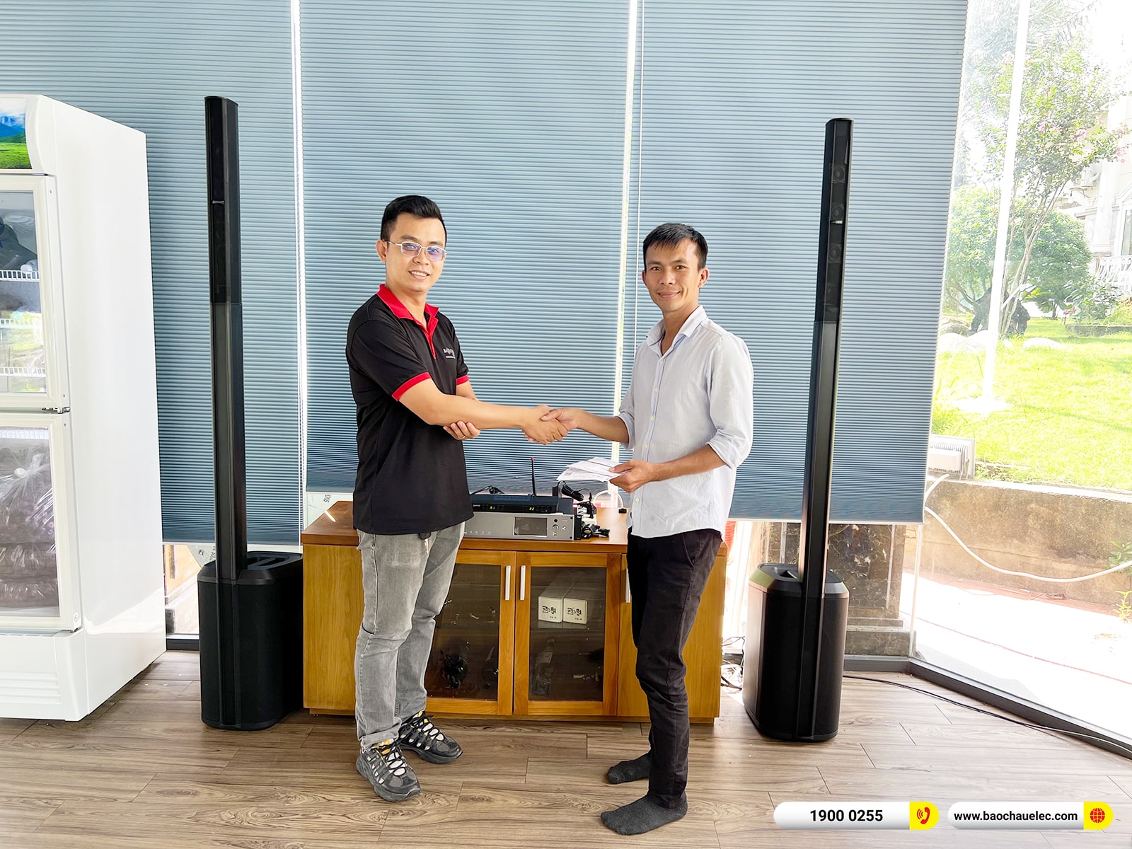 Lắp đặt dàn karaoke di động Bose hơn 104tr cho anh Thông tại Tây Ninh