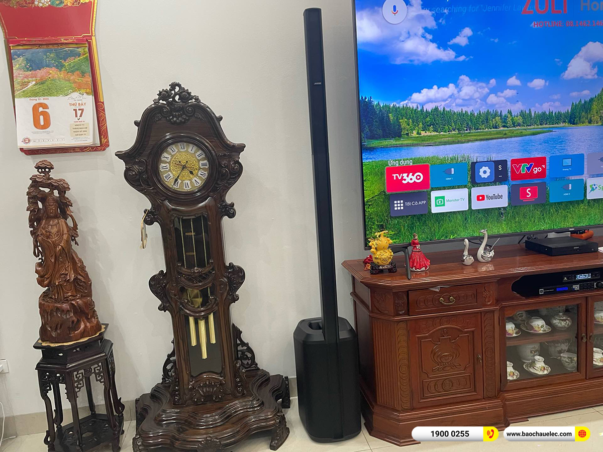 Lắp đặt dàn karaoke di động Bose hơn 70 triệu cho bác Sơn tại Hưng Yên