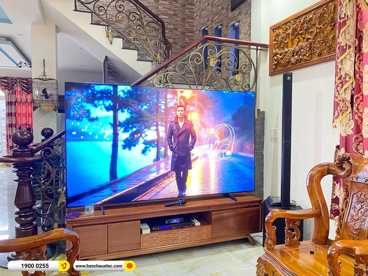 Lắp đặt dàn karaoke di động JBL hơn 48tr cho chị Yến tại Đồng Nai 